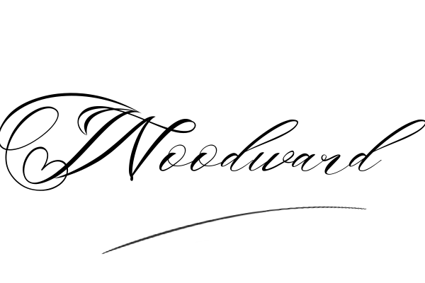 The best stylish Woodward name signature simple easy in English