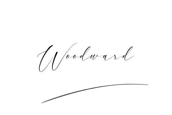 The best stylish Woodward name signature simple easy in English