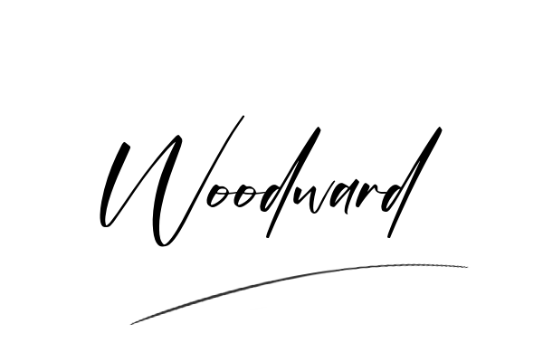 The best stylish Woodward name signature simple easy in English