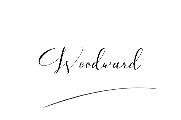 The best stylish Woodward name signature simple easy in English