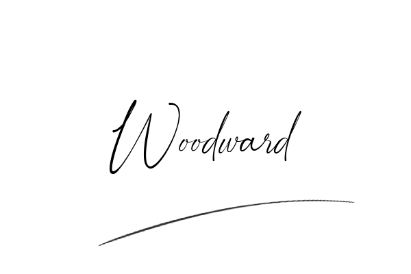 The best stylish Woodward name signature simple easy in English