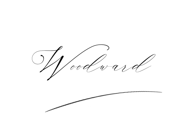 The best stylish Woodward name signature simple easy in English