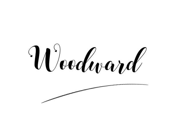 The best stylish Woodward name signature simple easy in English