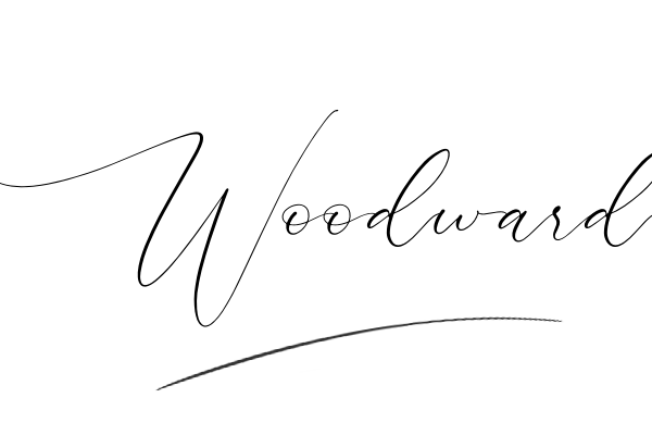 The best stylish Woodward name signature simple easy in English