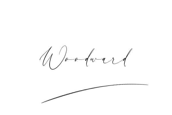 The best stylish Woodward name signature simple easy in English