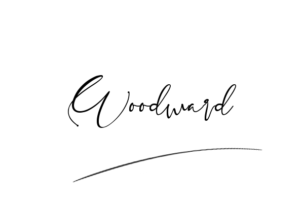 The best stylish Woodward name signature simple easy in English