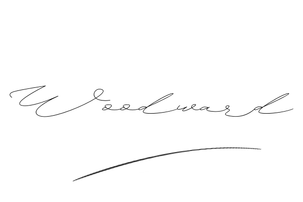 The best stylish Woodward name signature simple easy in English