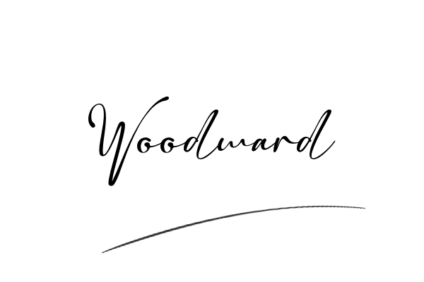 The best stylish Woodward name signature simple easy in English