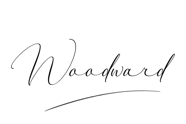 The best stylish Woodward name signature simple easy in English