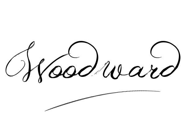 The best stylish Woodward name signature simple easy in English