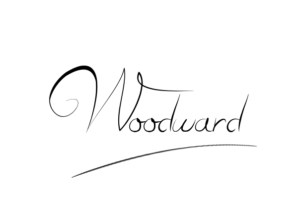 The best stylish Woodward name signature simple easy in English