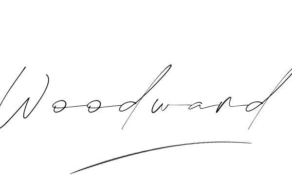 The best stylish Woodward name signature simple easy in English