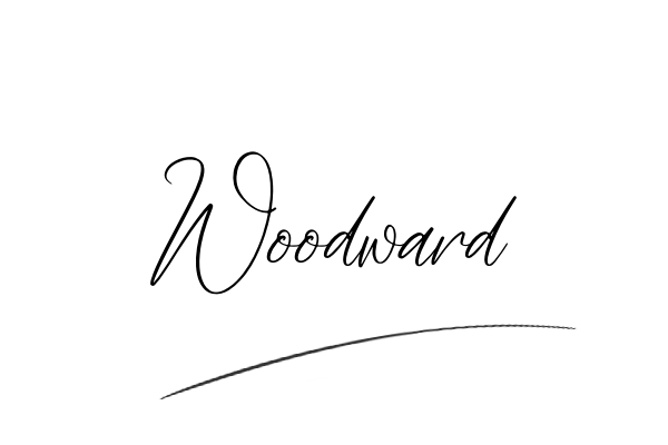 The best stylish Woodward name signature simple easy in English