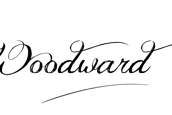 The best stylish Woodward name signature simple easy in English