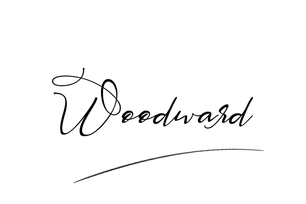 The best stylish Woodward name signature simple easy in English