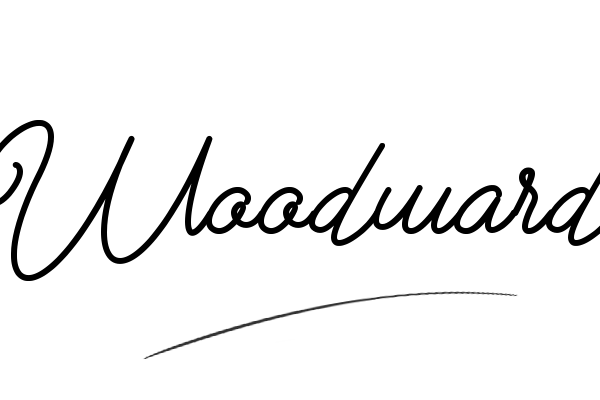 The best stylish Woodward name signature simple easy in English