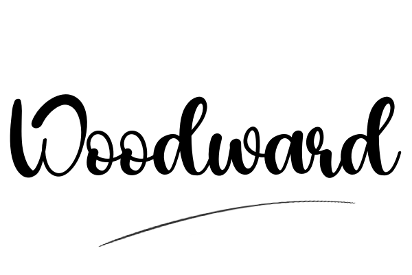 The best stylish Woodward name signature simple easy in English