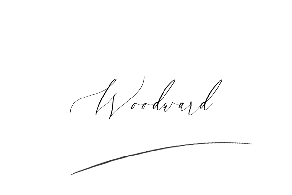 The best stylish Woodward name signature simple easy in English