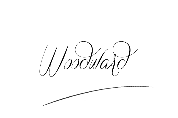 The best stylish Woodward name signature simple easy in English
