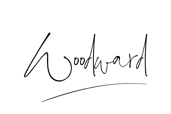 The best stylish Woodward name signature simple easy in English