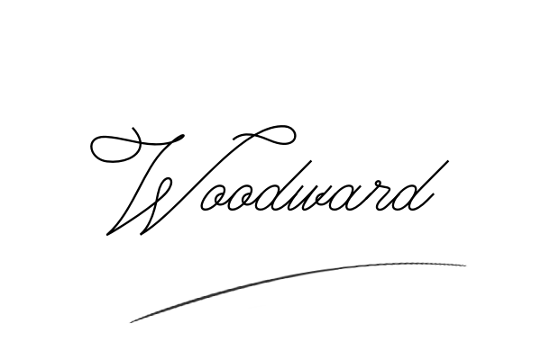 The best stylish Woodward name signature simple easy in English