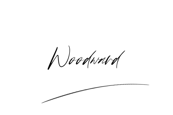 The best stylish Woodward name signature simple easy in English
