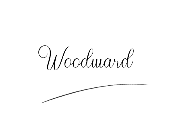 The best stylish Woodward name signature simple easy in English