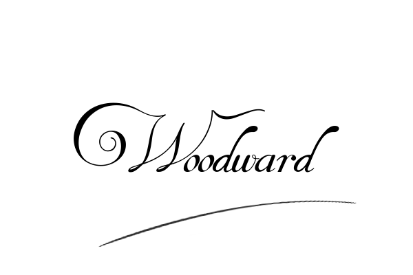 The best stylish Woodward name signature simple easy in English