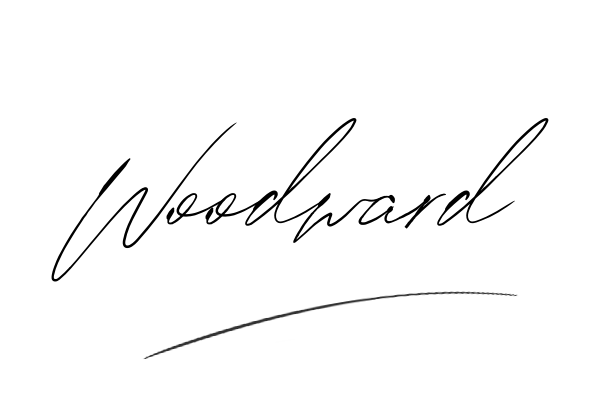 The best stylish Woodward name signature simple easy in English