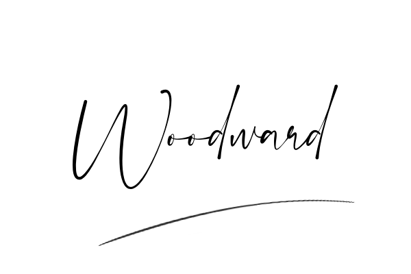 The best stylish Woodward name signature simple easy in English