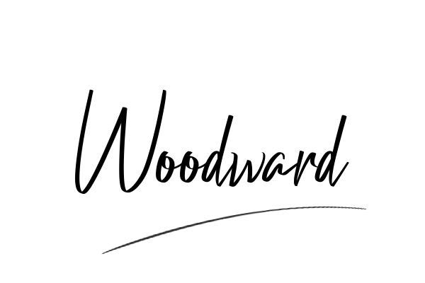 The best stylish Woodward name signature simple easy in English
