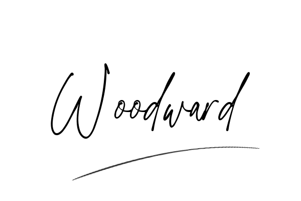 The best stylish Woodward name signature simple easy in English