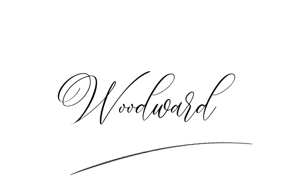 The best stylish Woodward name signature simple easy in English