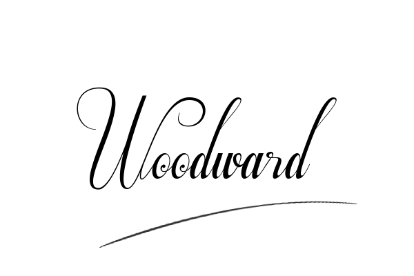 The best stylish Woodward name signature simple easy in English