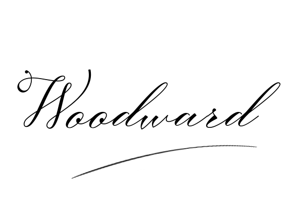 The best stylish Woodward name signature simple easy in English