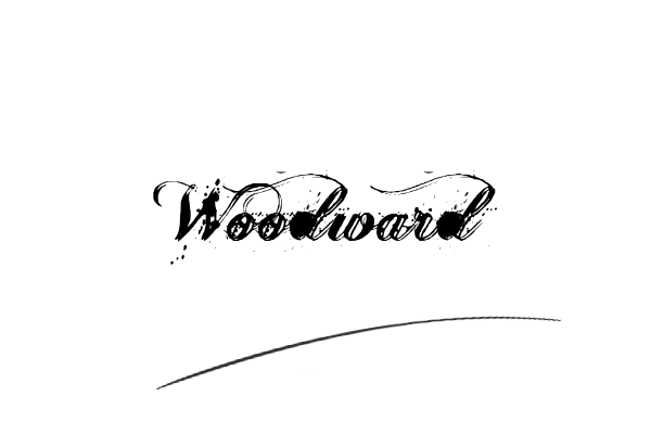 The best stylish Woodward name signature simple easy in English