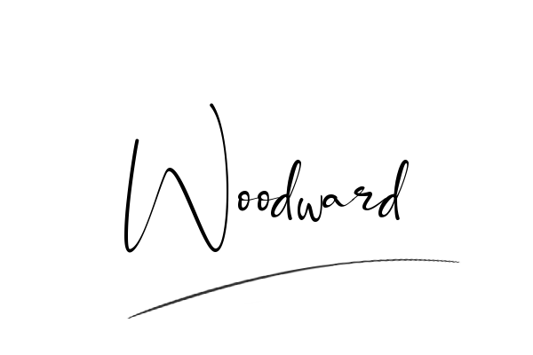 The best stylish Woodward name signature simple easy in English