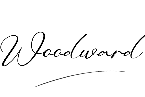 The best stylish Woodward name signature simple easy in English