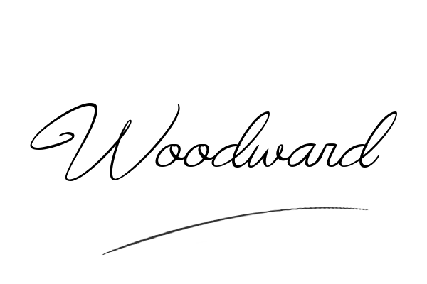 The best stylish Woodward name signature simple easy in English