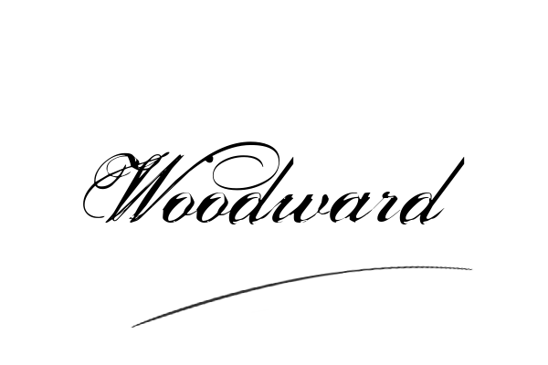 The best stylish Woodward name signature simple easy in English