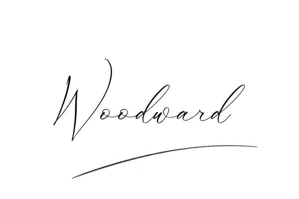 The best stylish Woodward name signature simple easy in English