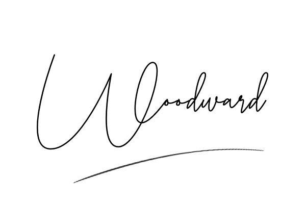 The best stylish Woodward name signature simple easy in English