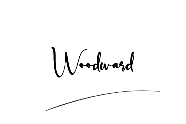 The best stylish Woodward name signature simple easy in English