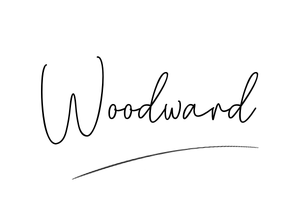The best stylish Woodward name signature simple easy in English