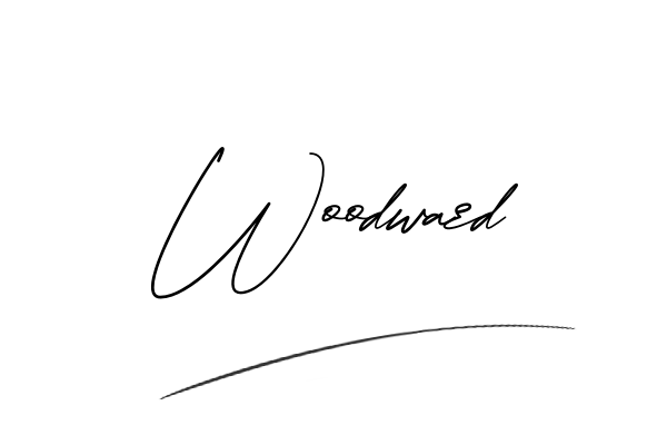 The best stylish Woodward name signature simple easy in English