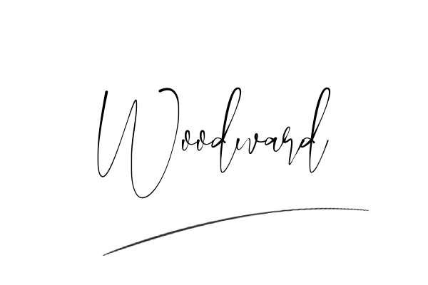 The best stylish Woodward name signature simple easy in English
