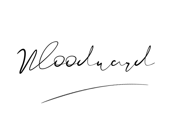 The best stylish Woodward name signature simple easy in English