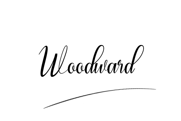 The best stylish Woodward name signature simple easy in English