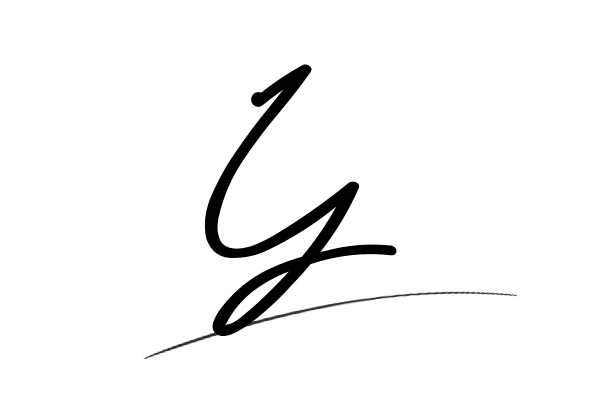 The best stylish Y name signature simple easy in English
