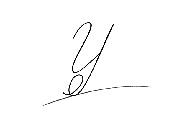 The best stylish Y name signature simple easy in English